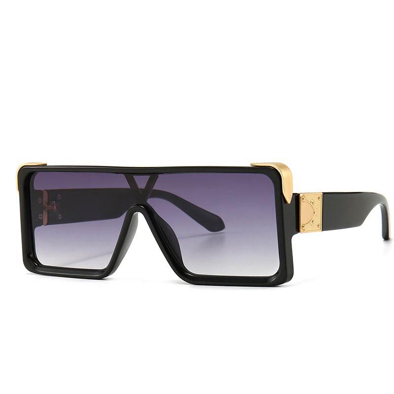 46196 One Lens Square okulary mezczyzni kobiety moda UV400 okulary