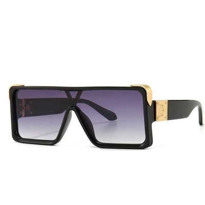 46196 One Lens Square okulary mezczyzni kobiety moda UV400 okulary